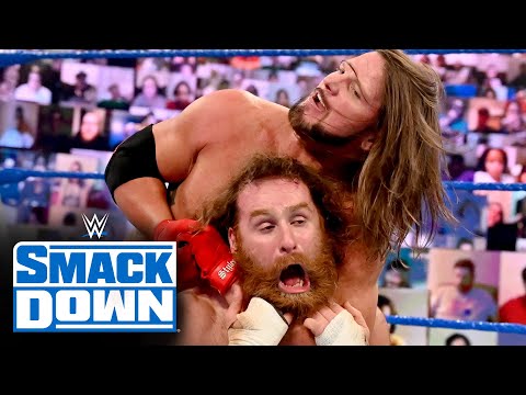 Jeff Hardy vs. AJ Styles vs. Sami Zayn – Triple Threat Match: SmackDown, Sept. 25, 2020