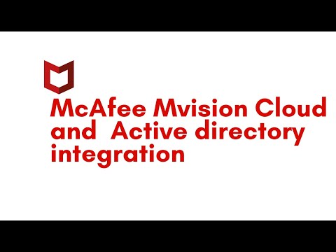 Mcafee Mvision Active Directory integration