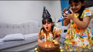 Dad surprises the girls with a graduation party!