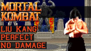 Liu Kang Arcade Perfect No Damage | Mortal Kombat SNES