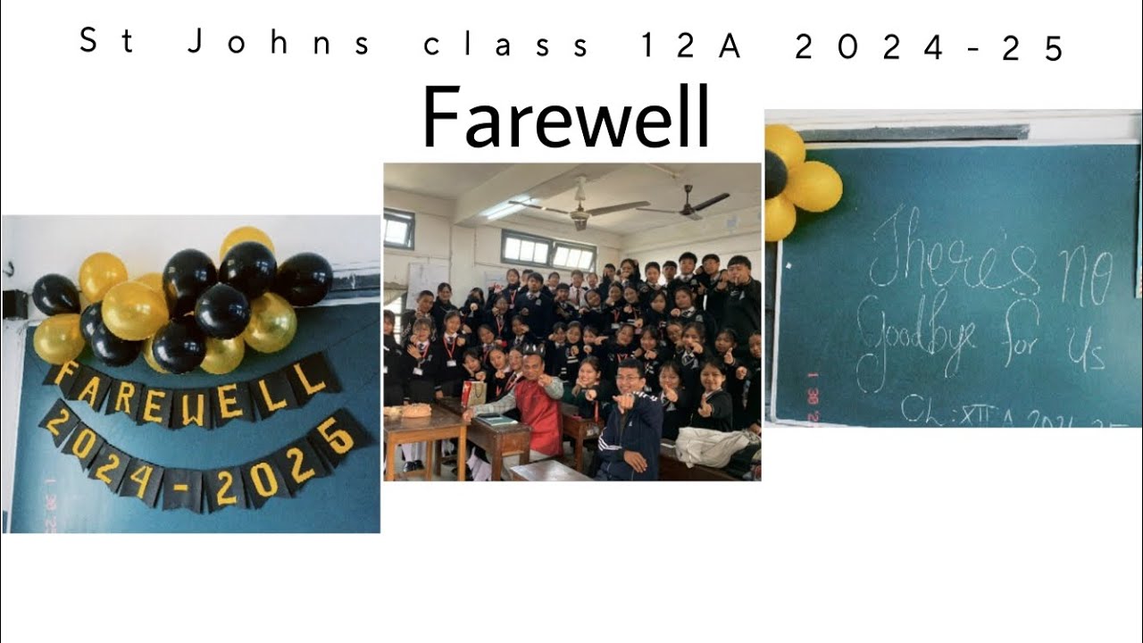 Farewell class 12A | Last day of school | Mizo vlog - YouTube