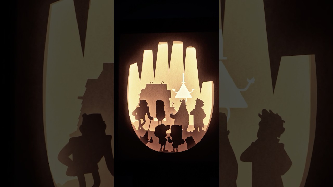 Gravity Falls DIY Lightbox 💡 