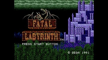 Fatal Labyrinth [USA, Europe] Megadrive & Genesis