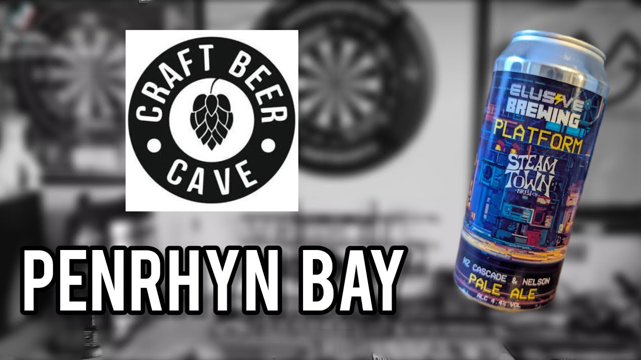 Platform NZ pale ale 4.4% - Elusive brewing X Steam town brew co - review No. 2083