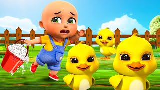 Baby Farm Animals Escape! |  baby animal song | Jugnu kids Nursery Rhymes & Kids Songs by Jugnu Kids - Nursery Rhymes and Best Baby Songs 46,106 views 1 month ago 15 minutes