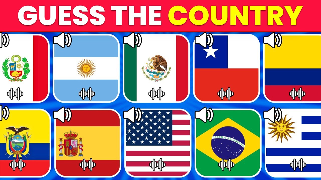 Угадайте страну по её национальному гимну 🔊🎵🌎 | Викторина по странам