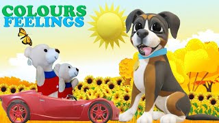Colors and Feelings Song English || Share Your Feeling || Moral story for kids