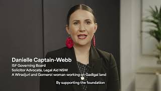 Why Support the Indigenous Solicitors Foundation (ISF)