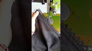 How to attach invisible lace on fabric /Sewing tips and tricks #sewingtipsandtricks #silai #lace