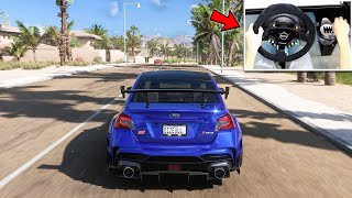 Forza Horizon 5  Subaru WRX STI S209 WIDEBODY KIT | Thrustmaster TX Gameplay [4K]