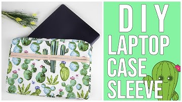 How to make a LAPTOP BAG / SLEEVE   |   Gift ideas