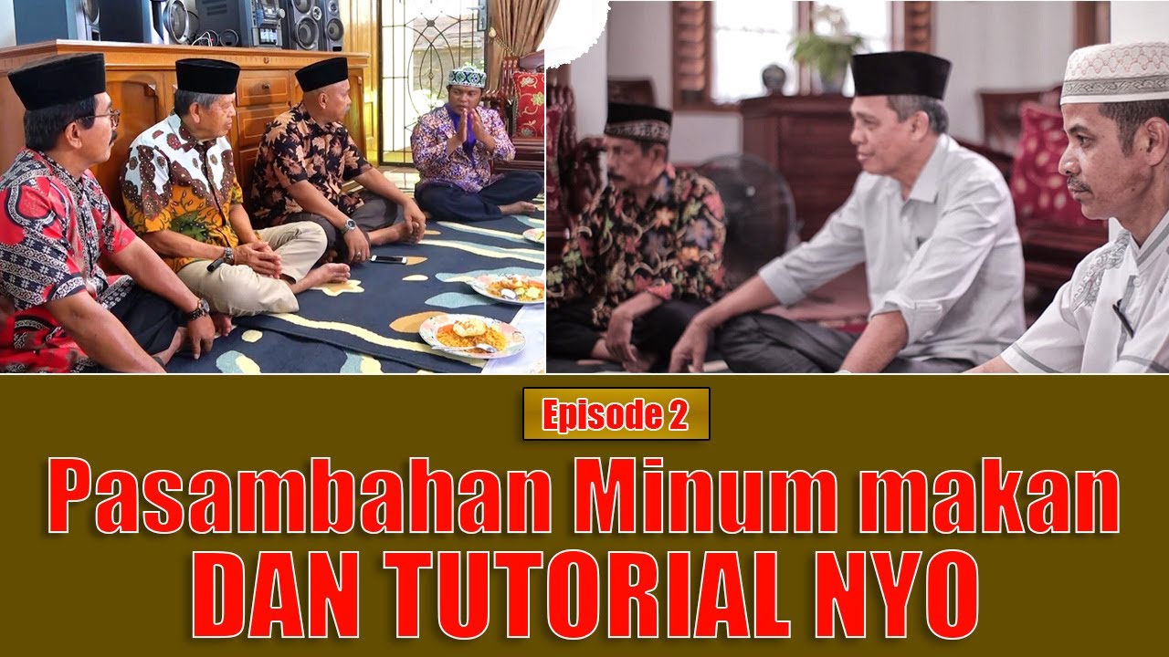 PASAMBAHAN MINANG MINUM MAKAN DAN TUTORIALNYO OLEH