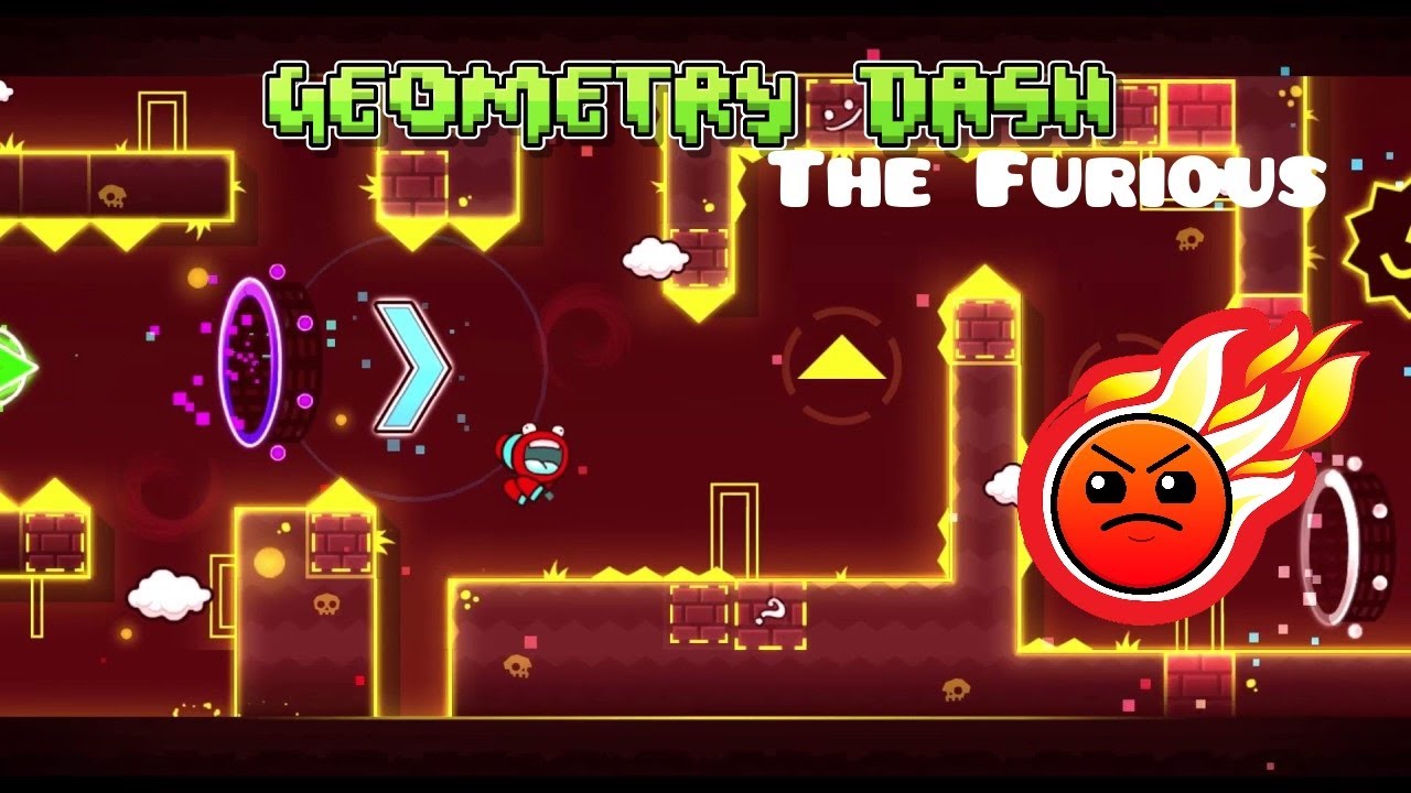 AHORA A 60FPS! Geometry Dash / "The Furious" by "Padalome16"