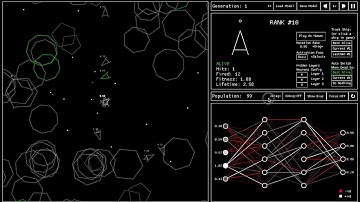AI learns to play Asteroids!