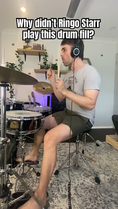 Why did Ringo Starr miss this drum fill? #drums #drummers #thebeatles #ringostarr