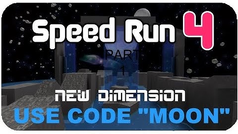 ROBLOX: MOON SPEEDRUN 4 PART 1
