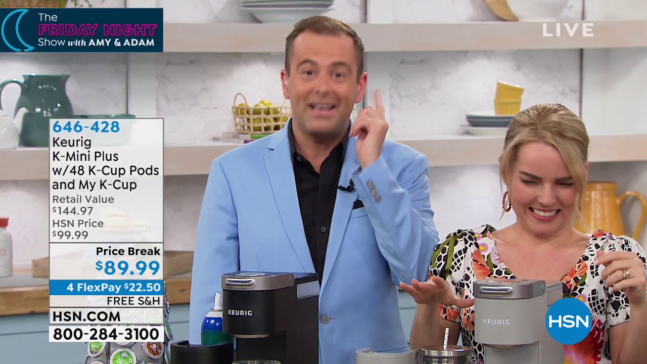 Keurig KMini Plus Coffee Maker with 48 KCup Pods and My ...