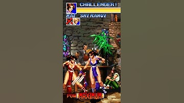 KOF 95 MAI SHIRANUI MAXIMUM POWER MOVES #Shorts