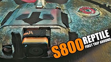 S800 reptile - first inav autolaunch trip