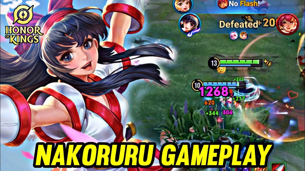 HOK : NAKORURU GAMEPLAY | IN JUNGLE - HONOR OF KINGS