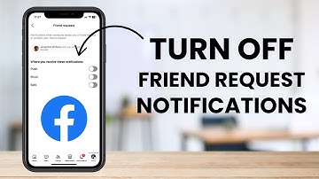 How To Disable Friends Request Notifications On Facebook | Turn Off Friend Request Alerts