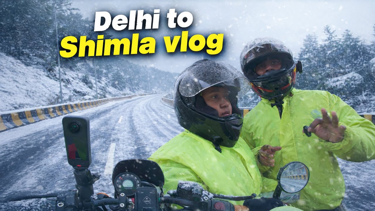 Delhi to Shimla Ride | Raste mei sab Kharab ho gaya | Daily Vlog | 