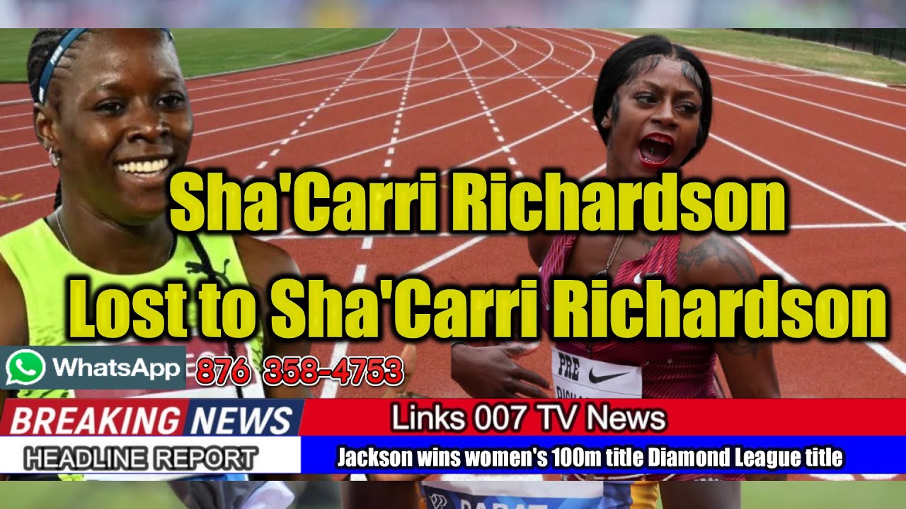 Shericka Jackson Beat Sha'Carri Richardson In 100m Diamond League Diamond League Eugene 2023 Shericka Jackson Beat Sha'Carri Richardson In 100m Diamond League Diamond League Eugene 2023