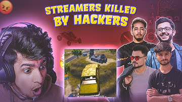 PUBG STREAMERS GOT KILLED BY HACKERS - PUBG STREAMERS VS HACKERS - BB REACTS #11