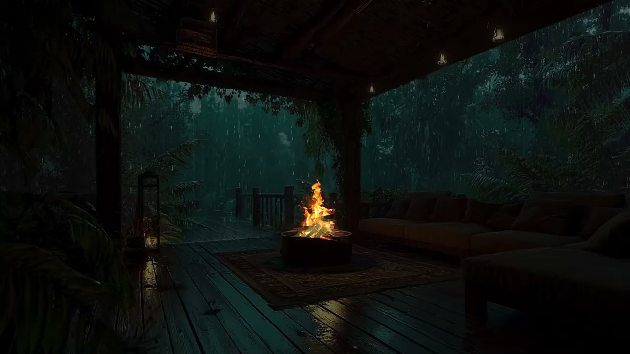Whispering Storm ASMR | Soft Rain and Thunder for Deep Sleep, Stress Relief and Calm Rest