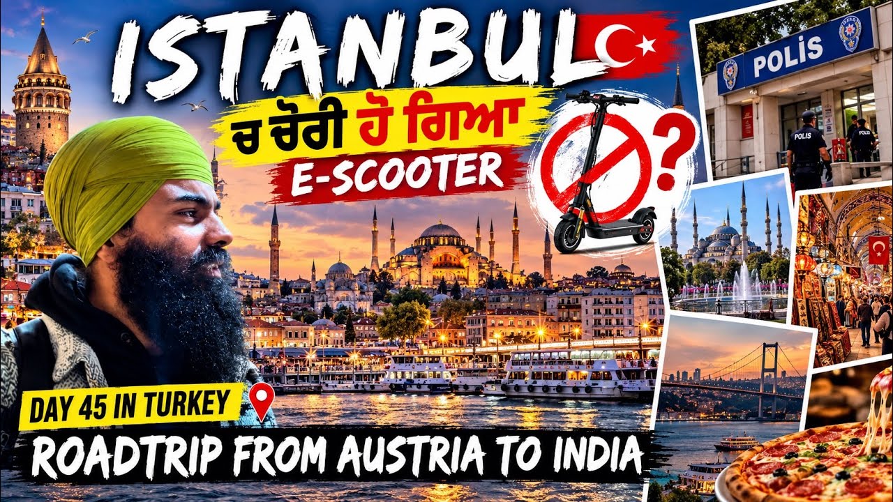 EPISODE 45/ ESCOOTER GOT STOLEN/ROADTRIP FROM AUSTRIA TO INDIA