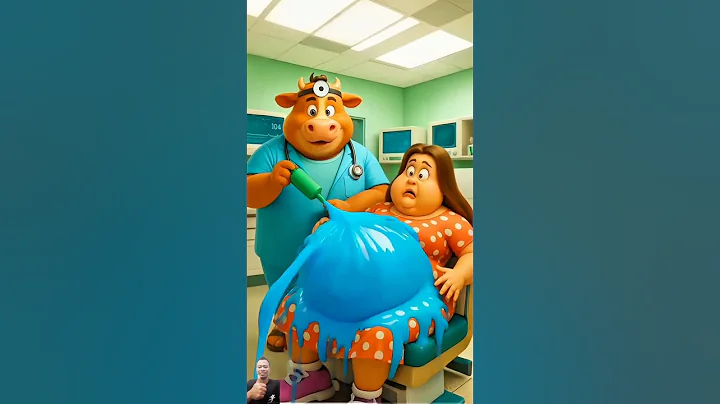 Evolution Animal : Cow doctor and women preangnat in hospital🥰 Babyshark✅ #cute #cats #shorts