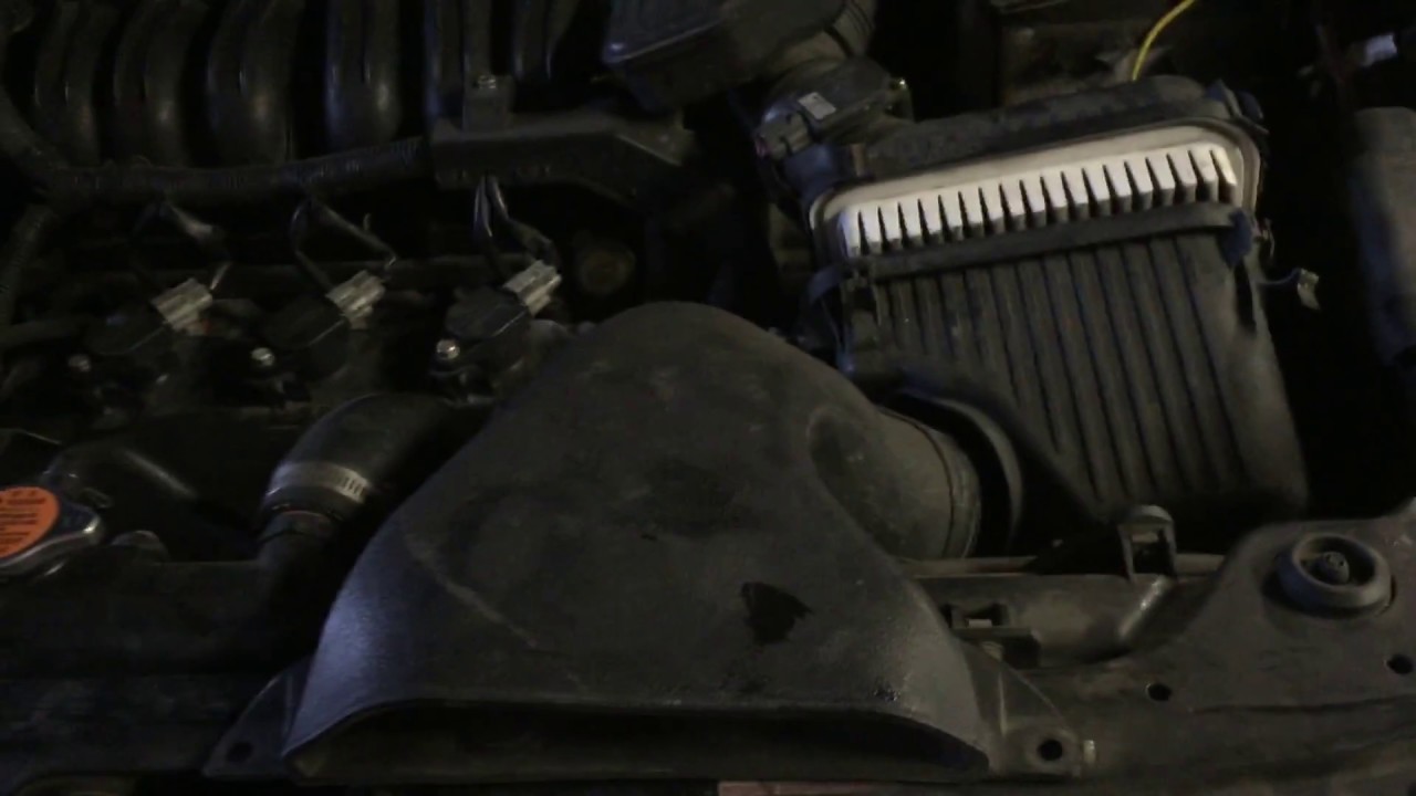 2004 Mitsubishi Endeavor Air Filter Replacement YouTube