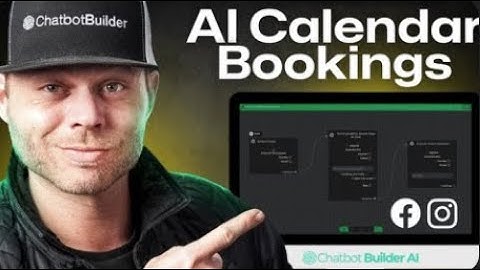 Effortless Appointment Scheduling with Chatbot Builder AI 📆 | Book Smarter, Not Harder