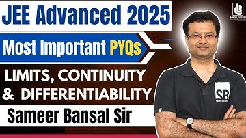 JEE Advanced 2025 Maths PYQ Series | Limits, Continuity & Differentiability | #jeeadvanced2025