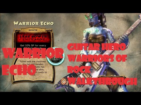 EXPERT GUITAR: Guitar Hero Warriors of Rock quest mode Echo
