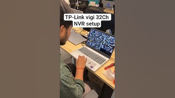 TP-Link Vigi  NVR | 32 ch NVR4032H | IP camera setup #shots #vigi #NVR4032H #ipcamera