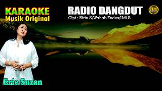 KARAOKE  II RADIO DANGDUT II ERIE SUZAN #karaoke #dangdut #original