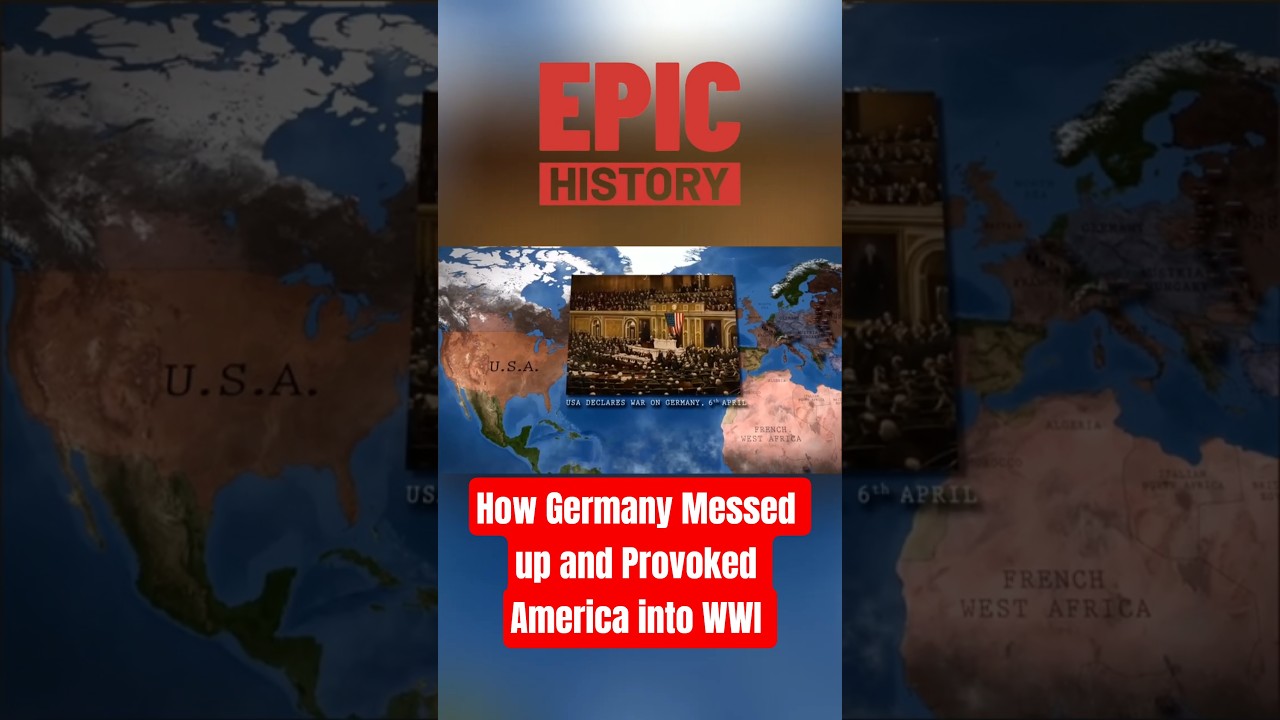 How Germany Messed up and Provoked America into WWI
