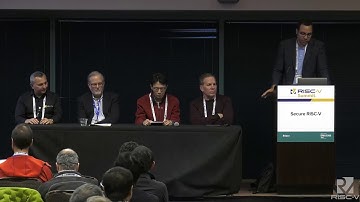 Panel: RISC V Security Ecosystem  Open for Business