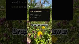 ⭐ Python Quiz 011⭐ #python #quiz #motivation #coding #programming #philsdevquest