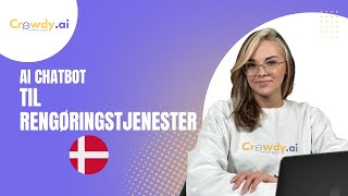 AI-chatbot til rengøringsservice - https://crowdy.ai/da/