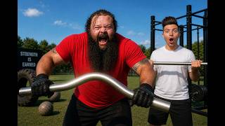 World's Strongest Man vs UNBENDABLE Bar