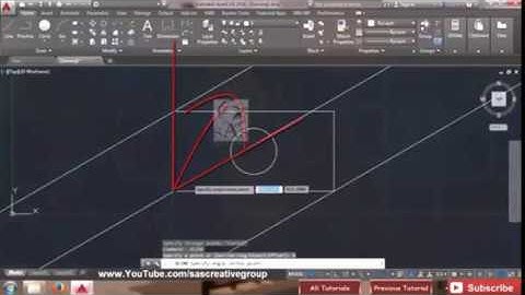 Autocad 2016   18  How tou se Construction, Ray, MP, Divide   Measure Command in urdu / hindi