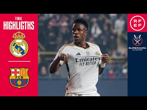 Resumen Supercopa de España | Real Madrid 4-1 FC Barcelona | Final | 🔴 RFEF