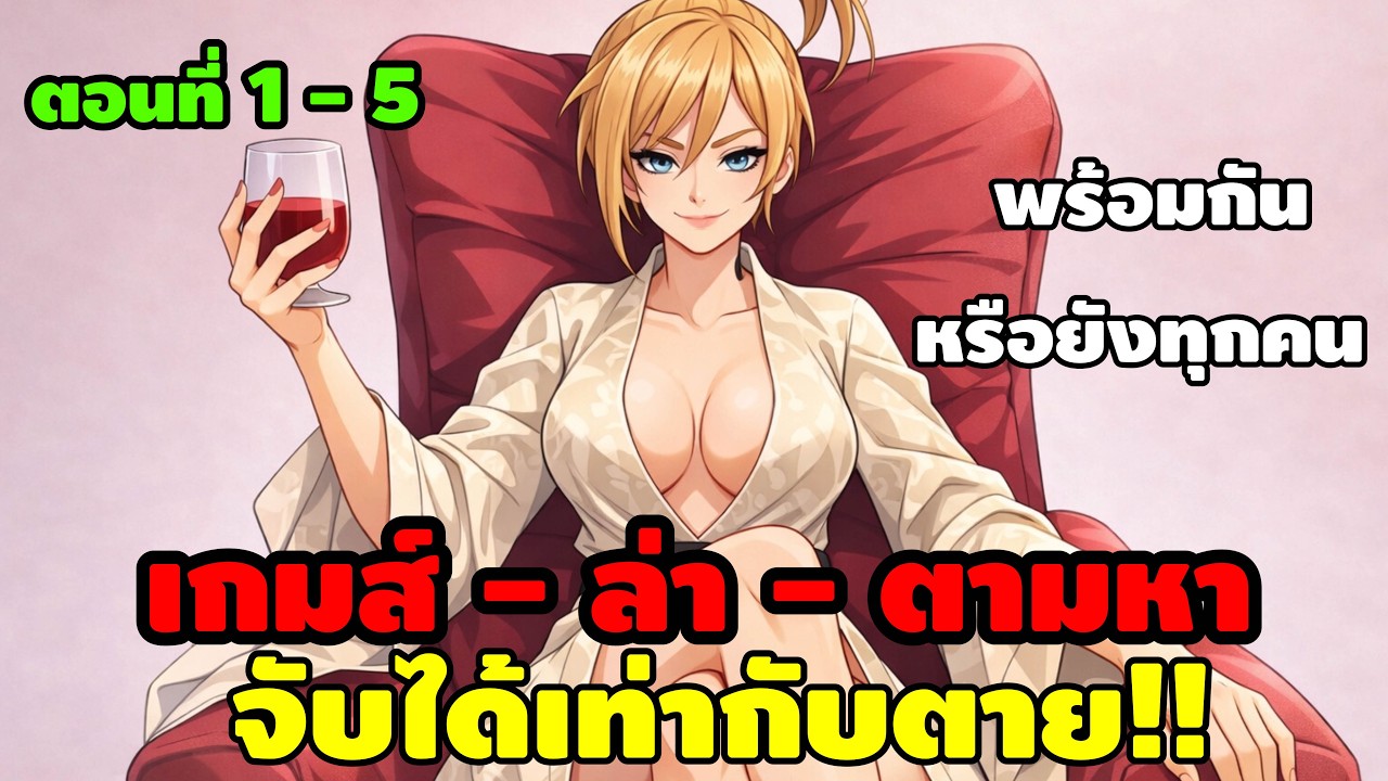 เรื่องใหม่!! ฉันกำลังดูภาระกิจอีกอย่างไปทั่วโลก ตอนที่ 1-5 #เอาชีวิตรอดจากการตามล่า #แนวใหม่น่าดู