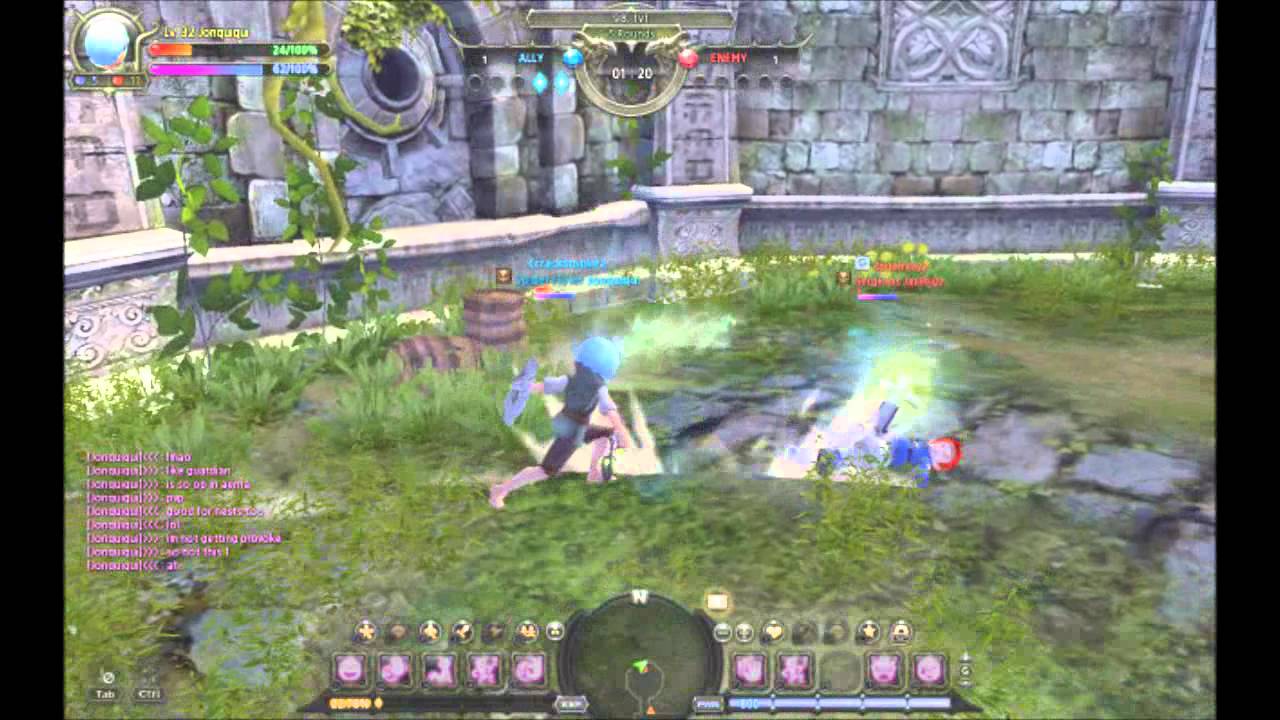 Dragon Nest PvP- Paladin(Jonquiqui) vs Mercenary(JanBrigz)