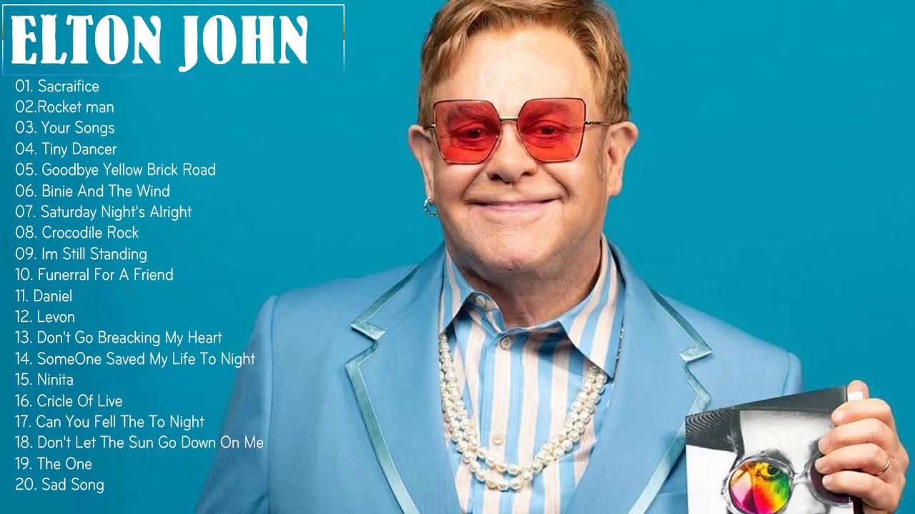 Dum Post Årligt Elton John Best Songs -The Greatest Rock Ballads Of All Time - YouTube