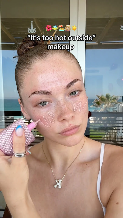 90 degrees in Cabo so this is my makeup routine ⬆️ #naturalmakeup #summermakeup #trending