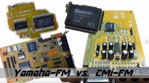 Yamaha-FM vs. CMI-FM (Adlib OPL2 mode): Inoid - The Whale