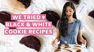 We Tried 9 Different Black and White Cookie Recipes